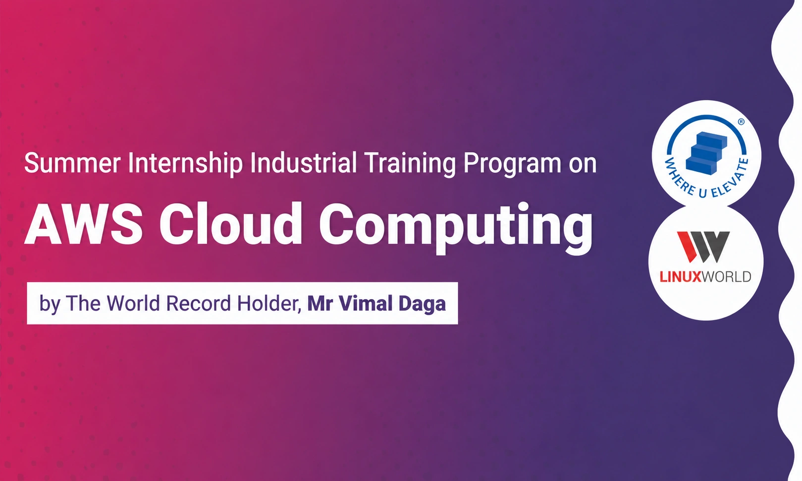 Summer Internship 2025 - Cloud Computing + Full Stack Web Deveploment cover image