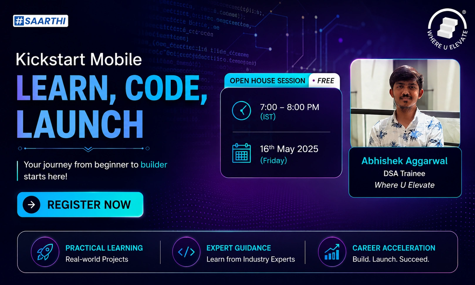 Kickstart Mobile: Learn, Code, Launch cover image